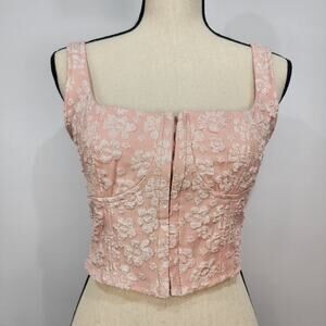Wild Fable Pink Floral Blouse